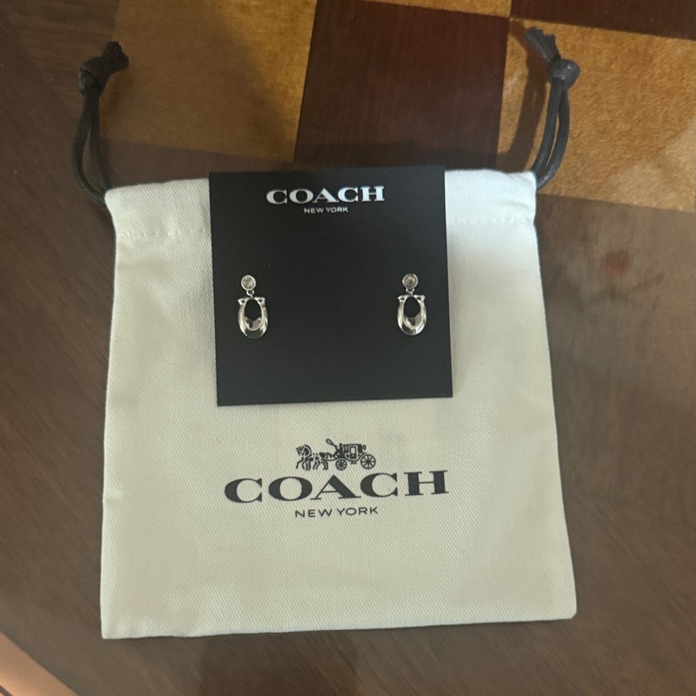 NWT COACH EARRINGS